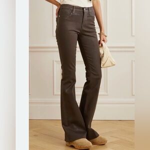 Frame Denim Chocolate Le High Flare Jeans